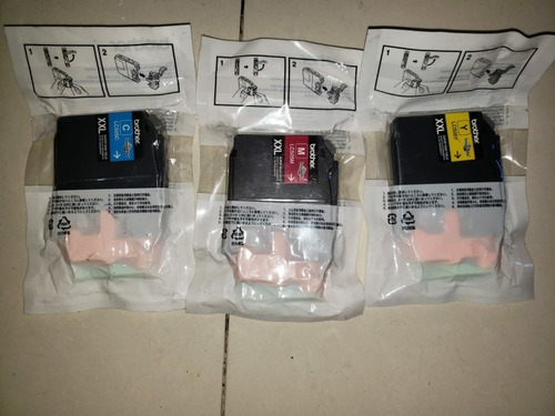 Imagen 1 de 3 de Pack 3 Cartuchos Tinta Original Brother Lc505y Lc505m Lc505c