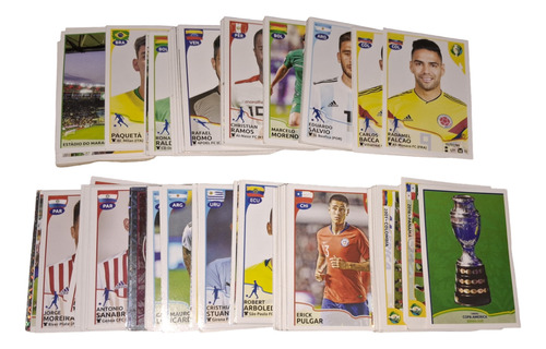 Figuritas Copa America Brasil 2019 Panini Sueltas A $ 10