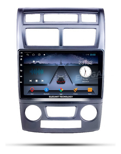 Autoradio Android Kia Sportage 2005-2010 Homologada