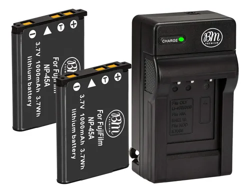 Batería Y Cargador Para Fujifilm Instax Mini 90 Y Finepix