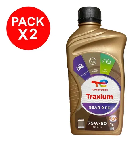 Aceite Para Transmisión Total 75w80 Gl4 Sintético 2 Litros