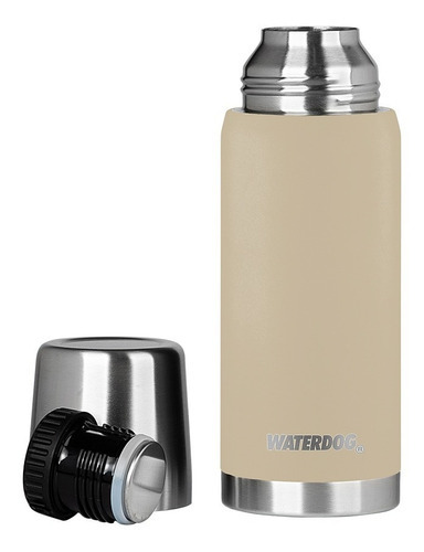 Termo Acero Inoxidable Waterdog Obus 750cc Color Beige