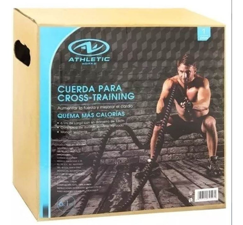 Cuerda Para Ejercicio Entrenamiento Cross-training Gym