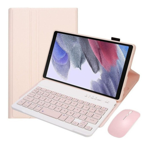 3pcs Funda Con Teclado Y Ratón Para Samsung Tab A7 Lite