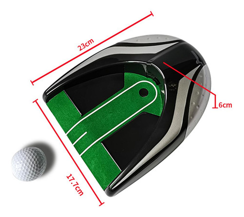 Ferramenta Automática De Treinamento De Golf Putter Prata