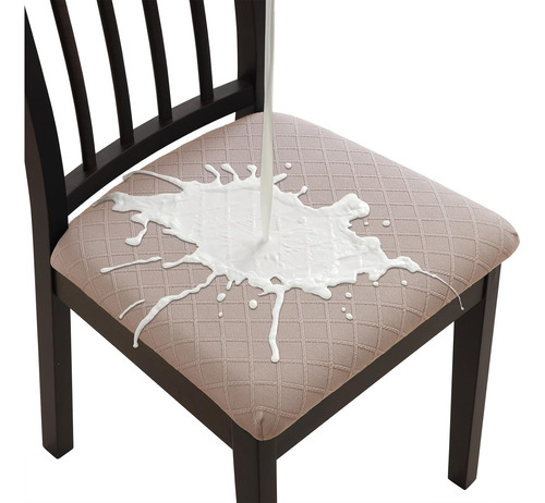 Juego De 6 Fundas Impermeables Para Sillas De Comedor, Funda