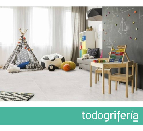 Porcelanato Cerro Negro Life Tiza S/pul 59x59 Sr 1,74