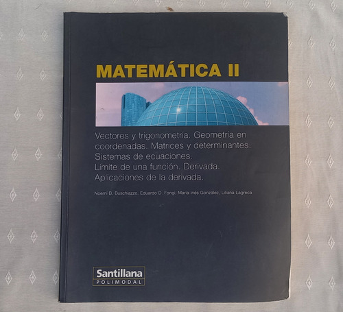 Libros De Matemáticas Polimodal - Editorial Santillana (Usado)