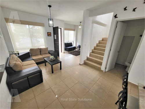 Imagen 9 de 30 de Casa En Venta, 3 Recámaras, Amueblada, Modelo Borneo, Bali Residencial, Playa Del Carmen