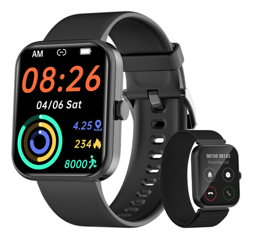 Smartwatch Reloj Inteligente Para Hombre Llamada Bluetooth