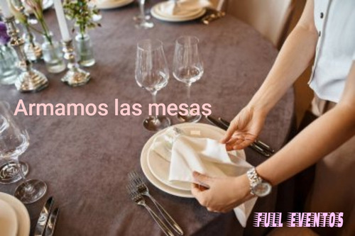 Servicio De Camareros Mozos Meseros Bartender Particular