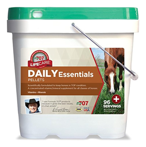 Suplemento Equino Formula 707 Daily Essentials, Cubo De 12 L