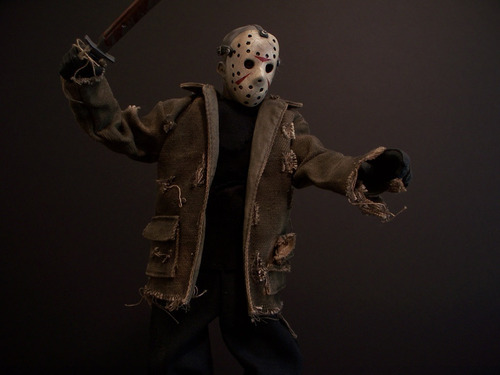 Jason Voorhes Sideshow 1/6 T1po Hot Toys Vs Freddy (Usado)