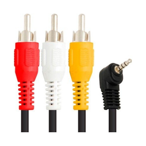 Cable Tri Plug 3.5mm A 3 Plug Rca 6 Pies Paq. 5 Pcs