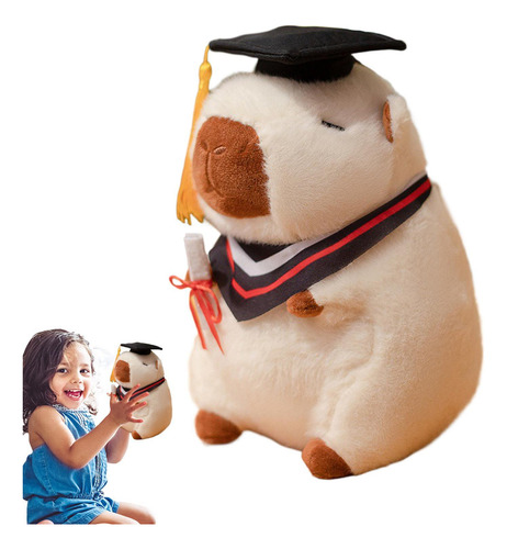 Juguete Capybara Relleno Capybara Graduación Capybara Doll T