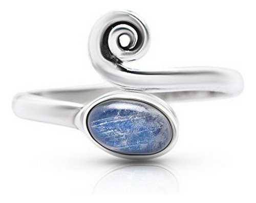 Anillo Para Pie - 925 Sterling Silver Oval Moonstone Adjust