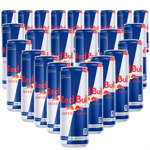 Red Bull Energizante Lata 250 Ml Caja X24 Clasico 01almacen