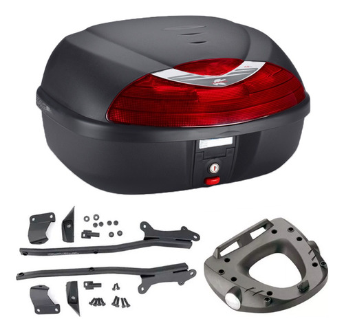 Baul Top Case 42 Lts Con Soporte Para Honda Cb 500 X New