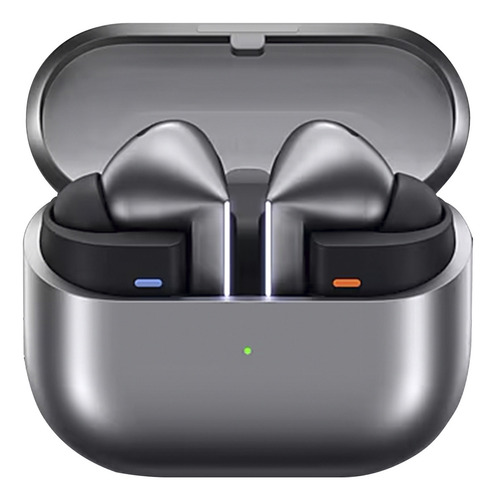 Samsung Galaxy Buds 3 Pro R630 Plata Color Plateado Luz Verd