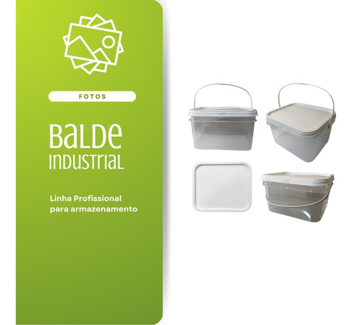 Balde 2-4l Para Armazenamento De Alface-kit 10 Pçs
