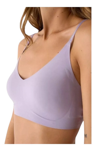 Brasier Calvin Klein Invisible Lila Original Y Nuevo