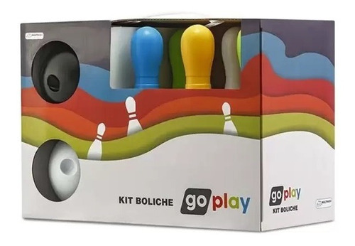 Jogo De Boliche Com 6 Pinos Go Play Multikids Br946