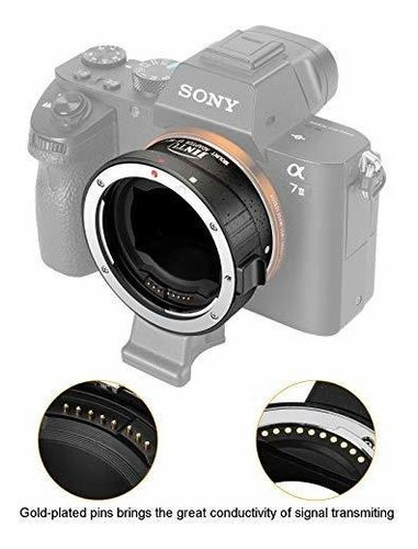 Imagen 3 de 6 de Ef Nex 2 Anillo Adaptador Montaje Lente Enfoque Para Eo