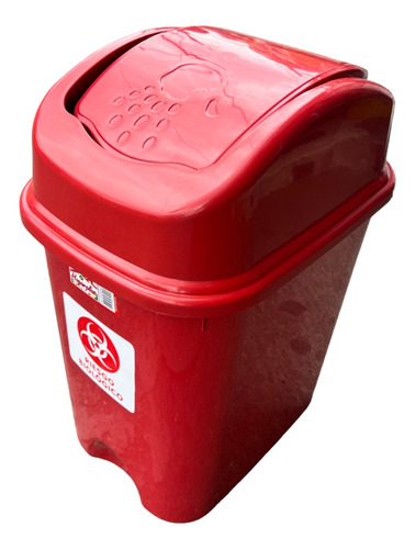 Caneca Basura 30 Lts Señalizada