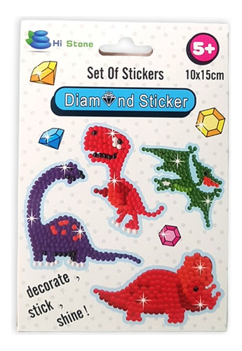 Kit Pintura De Diamante Sticker Set Arte Pintura Por Numero