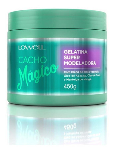 Gelatina Super Modeladora 450 G Cacho Mágico - Lowell