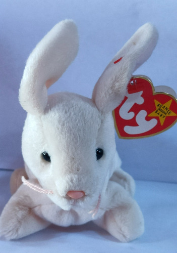 Peluche Ty Beanie Babies Rabbit Nibbler Conejo Toy Raro