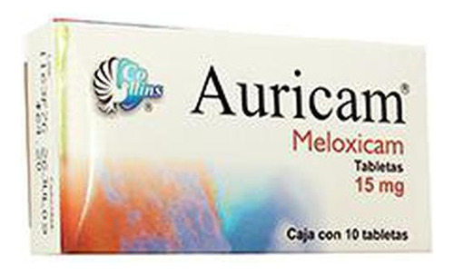 Auricam 15 Mg Caja Con 10 Tabletas
