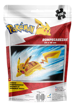 Pikachu Arma Tu Imagen Favorita De Pokemon, Gama Alta, 100pz