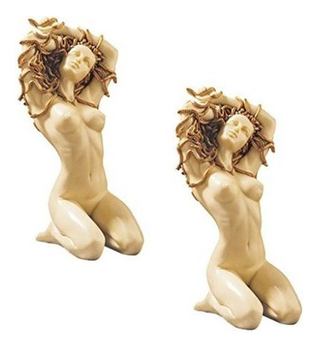 Design Toscano La Tentación De Medusa Escultura En Imitació