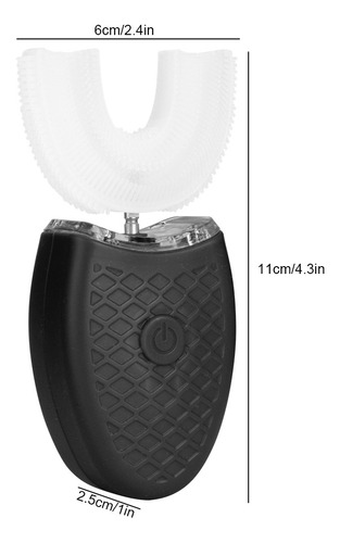 Eléctrico En Forma De U De Silicona Recargable Ultrasónica P