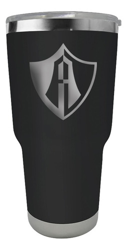 Termo Acero Inoxidable 30oz Grabado Laser Futbol Atlas.