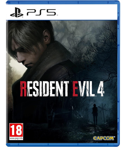 Playstation En Inglés Estándar De Capcom Resident Evil 4 Rem