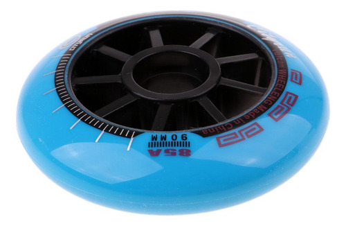 Ruedas De Patines En Línea De 100 Mm Azul 90mm