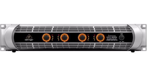 Behringer Nu4-6000 Potencia Digital 6000 Watts 4 Canales