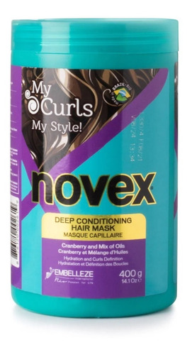 Tratamiento Novex Mascarilla Humectante Para Rizos My Curls