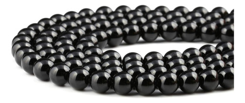Cuentas De Ónix Negro Natural Para Hacer Joyas, Piedras Prec