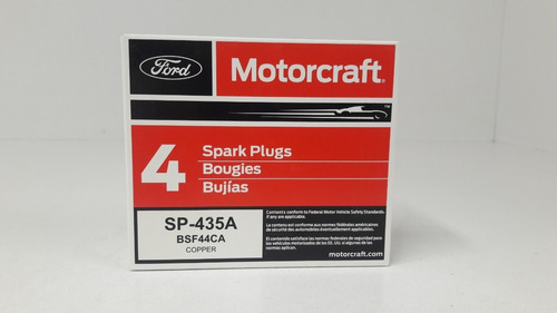 Imagen 5 de 6 de Juego X6 Bujía Motorcraft Ford F-100 F-150 6 Cil 4.9 Bsf44ca