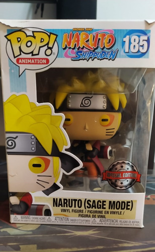  Funko Pop, Naruto Shippu, Modo Sabio - Entrega En Santiago