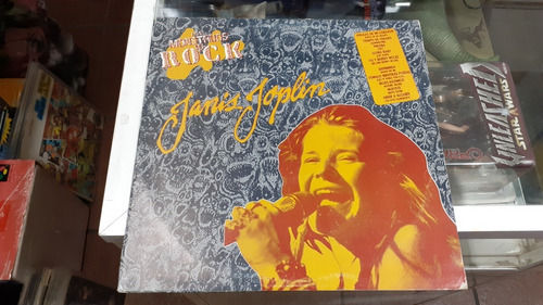 Lp Janis Joplin Monstruos Del Rock En Acetato,long Play