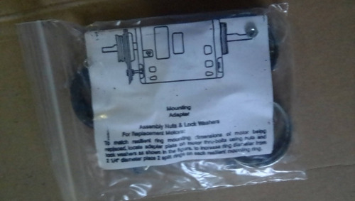 Motor De 2 Ejes 1/3 Hp 1625 Rpm