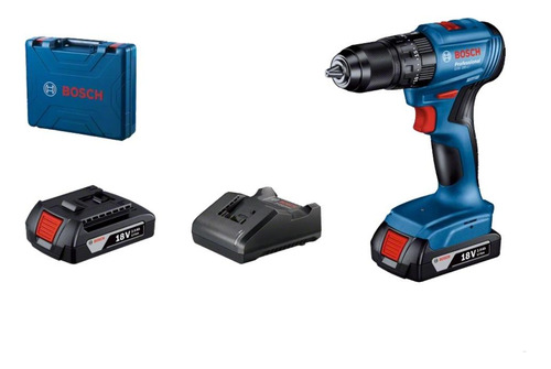 Taladro Percutor Bosch Gsb 185 Li 18v+1 Bat 2.0+carg +malet