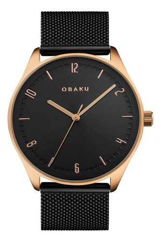 Reloj Obaku Denmark V235gxvbmb Men´s Classic-negro