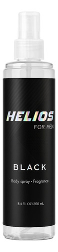 Helios Black Fragancia Corporal Para Hombre 250 Ml