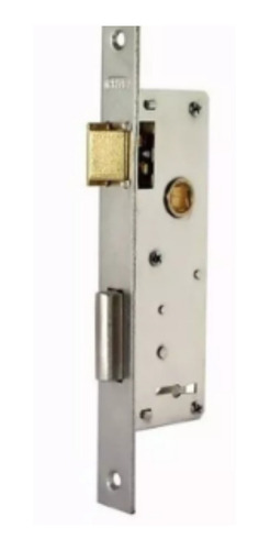 Imagen 2 de 9 de Cerradura De Seguridad Angosta Prive 206 Doble Paleta