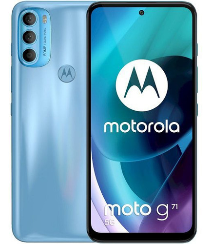  Moto G71 128 Gb Arctic Blue 6 Gb Ram Celular